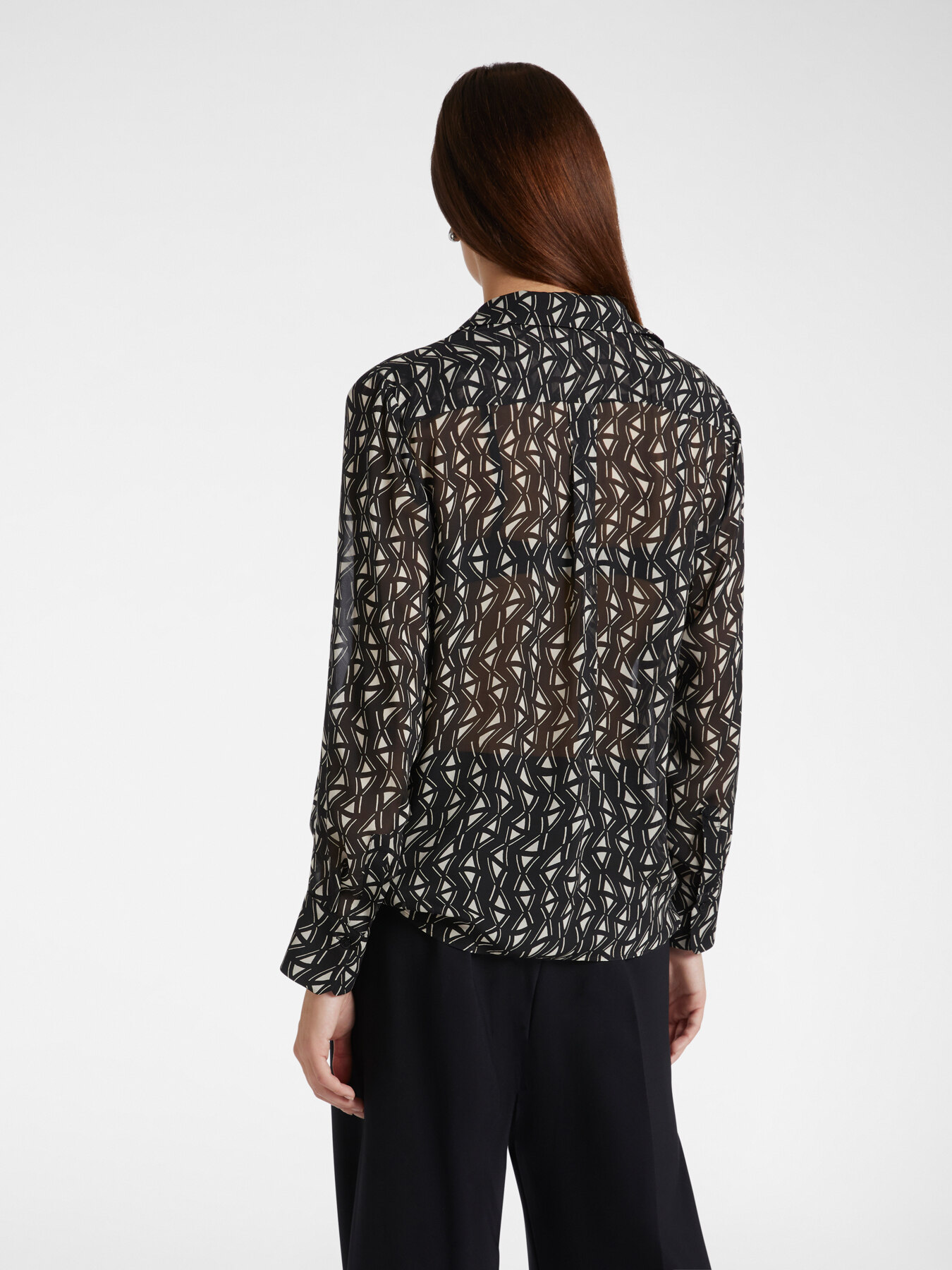 Shirt with optical print image number 1