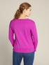 Suéter de viscosa ECOVERO™ con escote de pico image number 1