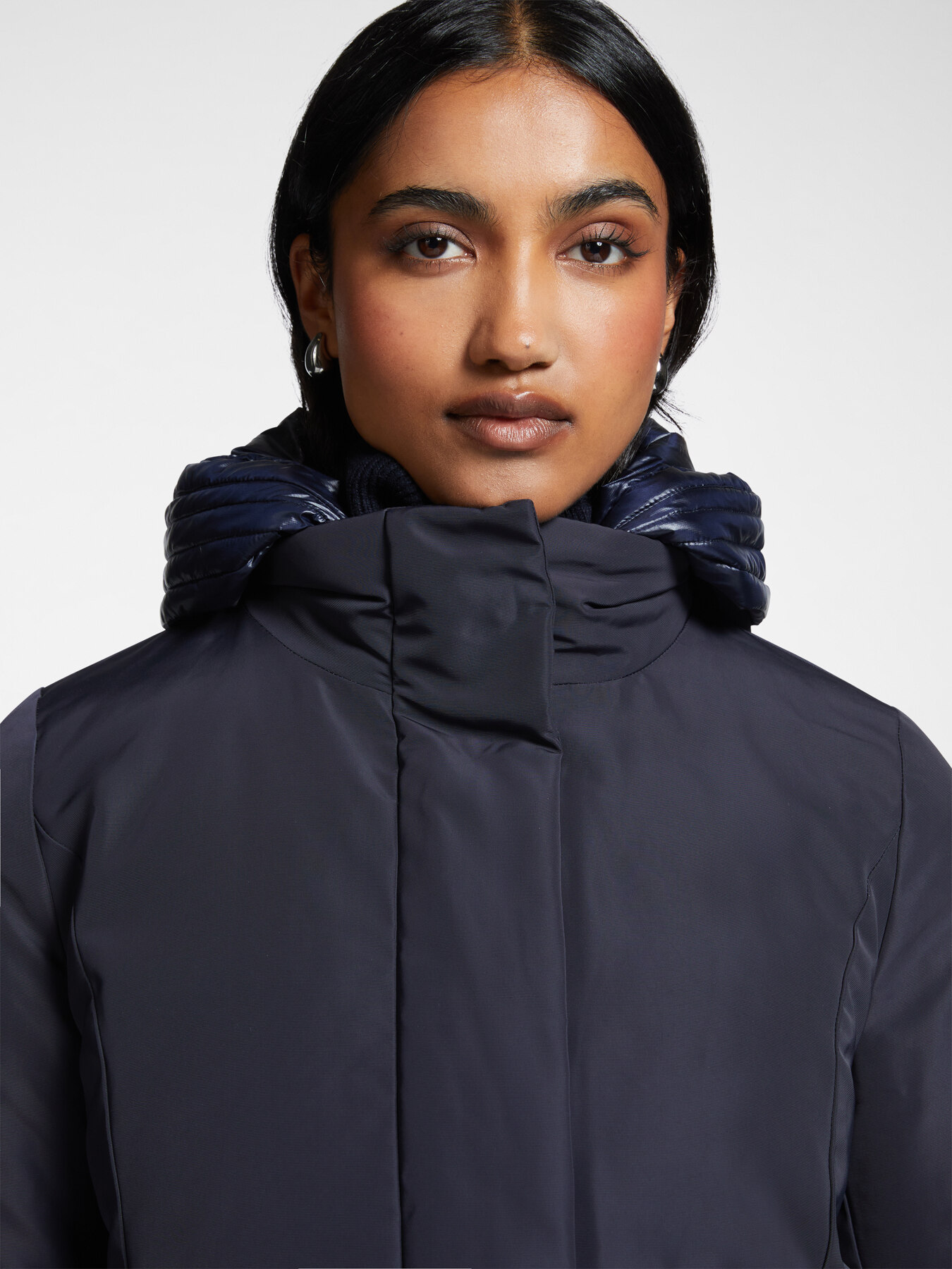 Parka en nylon reps d&eacute;perlant image number 3