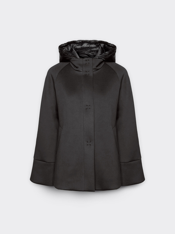 Chaquetón de tejido scuba