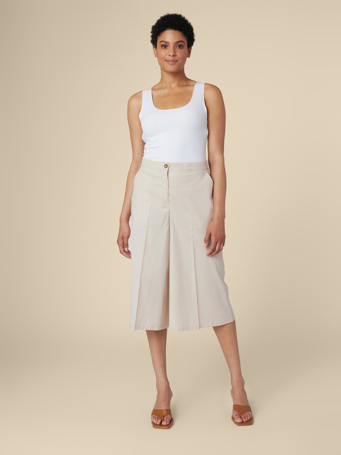 BERMUDA-HOSE AUS POPELINE image number 3