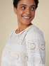 Blusa in sangallo image number 0