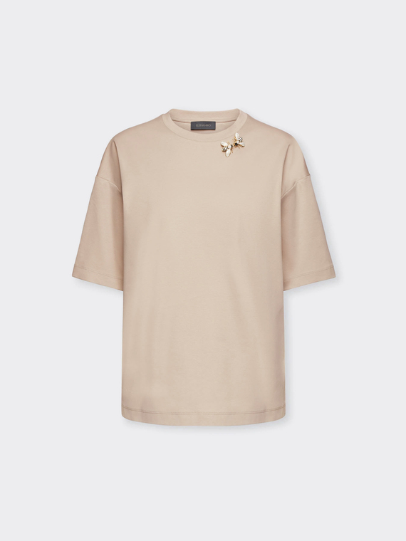 T-Shirt mit Applikationen