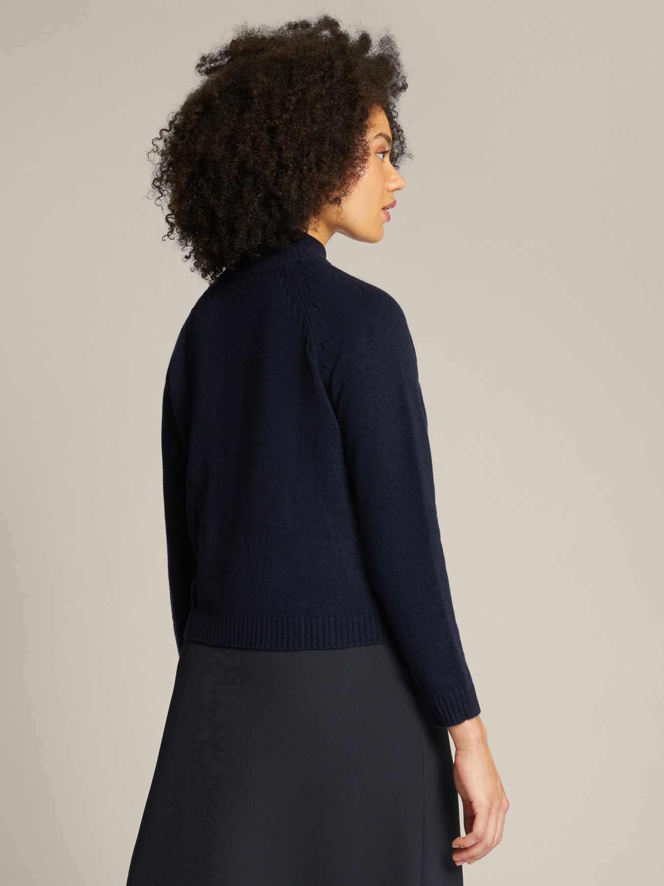 Twin set de pura lana cardada image number 2