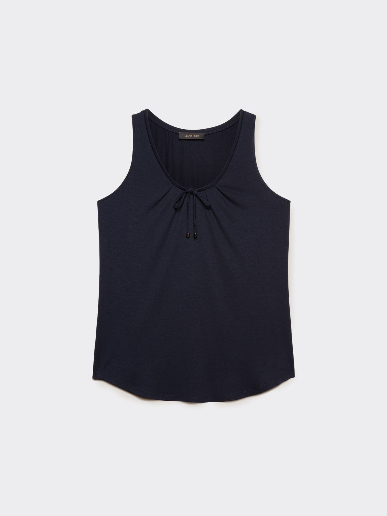 TOP MIT FALTEN AUF DER VORDERSEITE (&Ouml;KOLOGISCHER STOFF) image number 0