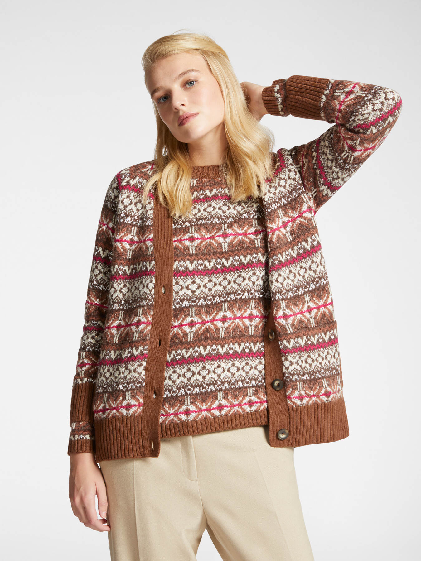 Jacquard-Cardigan image number 2
