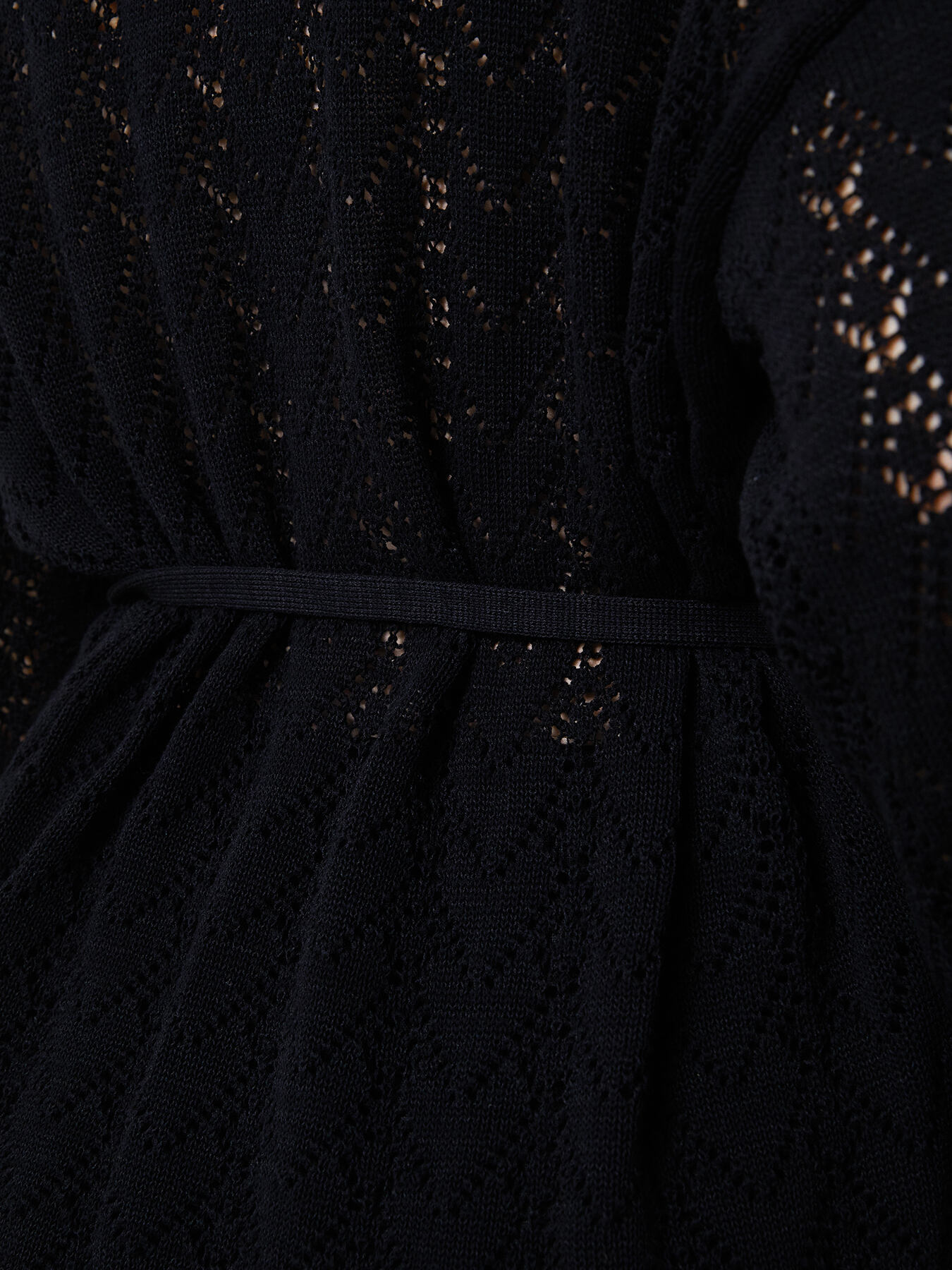 Cardigan in lino e tricot image number 3