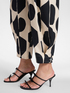 Printed barrel pants image number 3