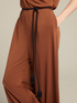Crepe jersey trousers dress image number 4