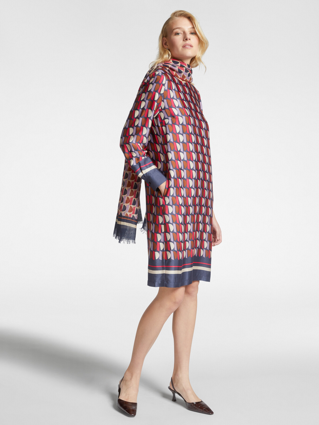 Bedrucktes Kleid image number 0