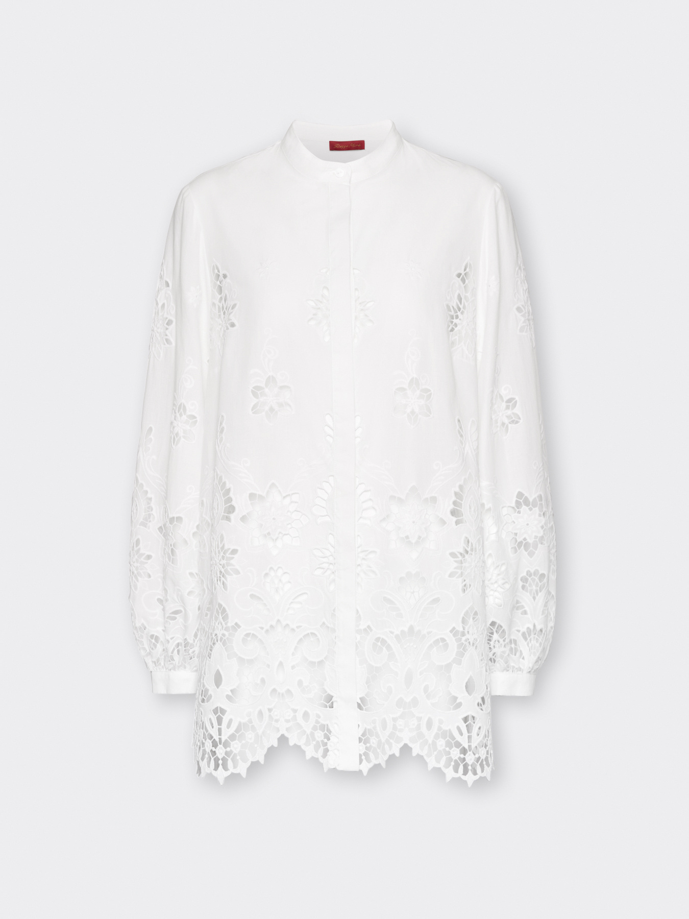 Camicia in pizzo traforato image number 4