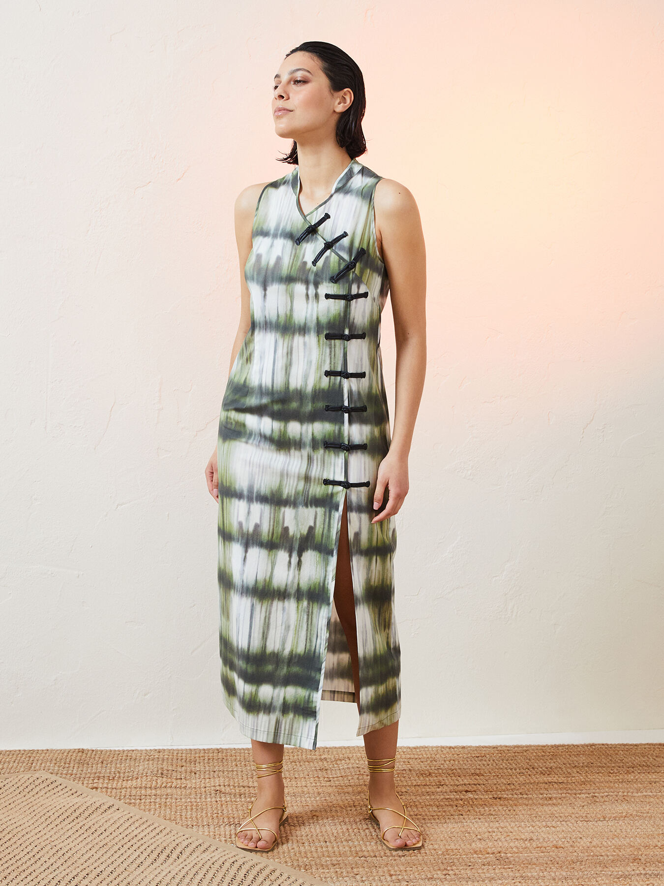 Printed dress Lisa Von Tang for Elena Miro image number 0