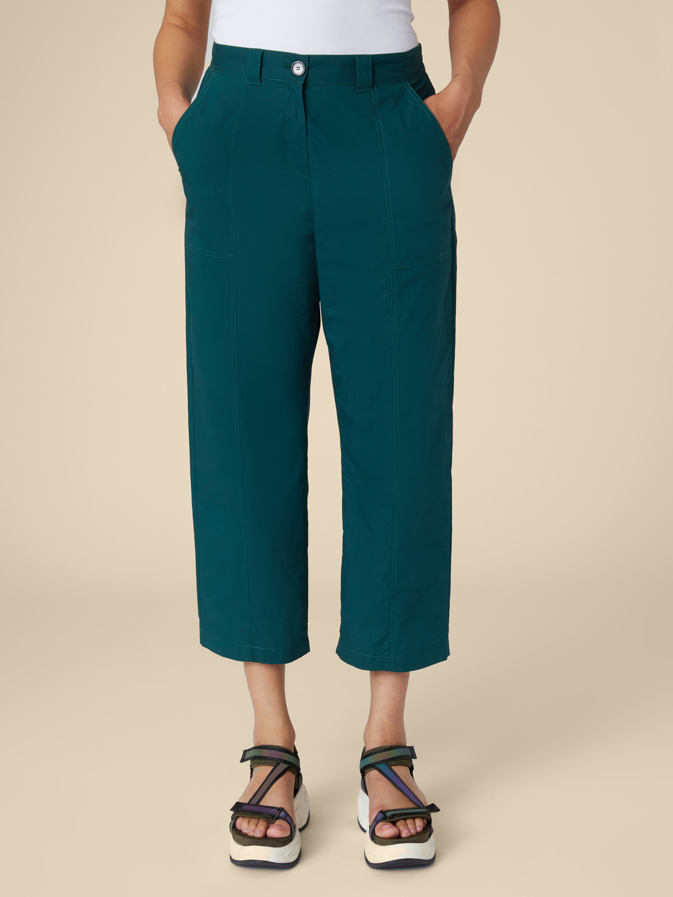 PANTALON CARGO EN COTON image number 4