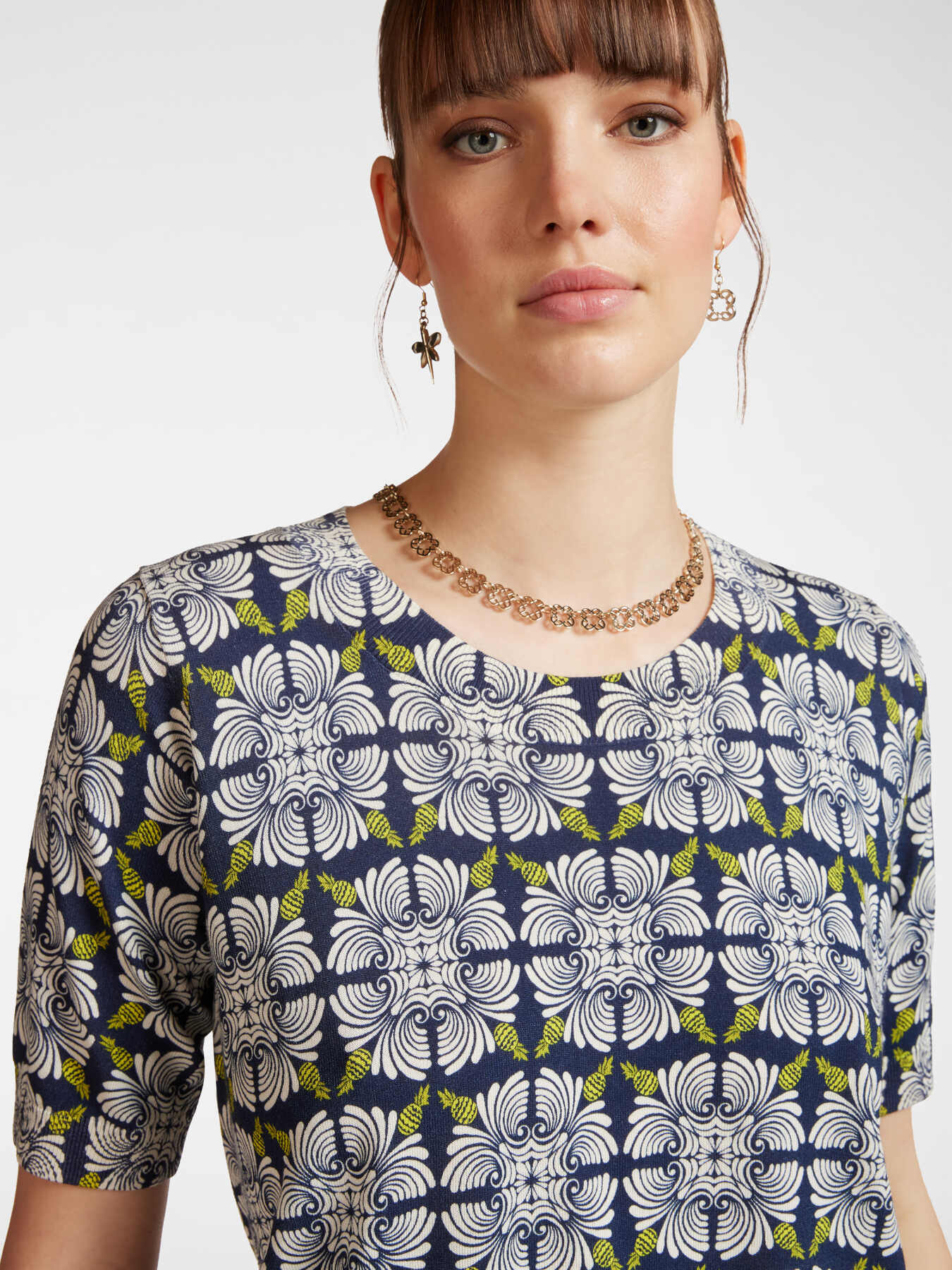 Printed sweater image number 3