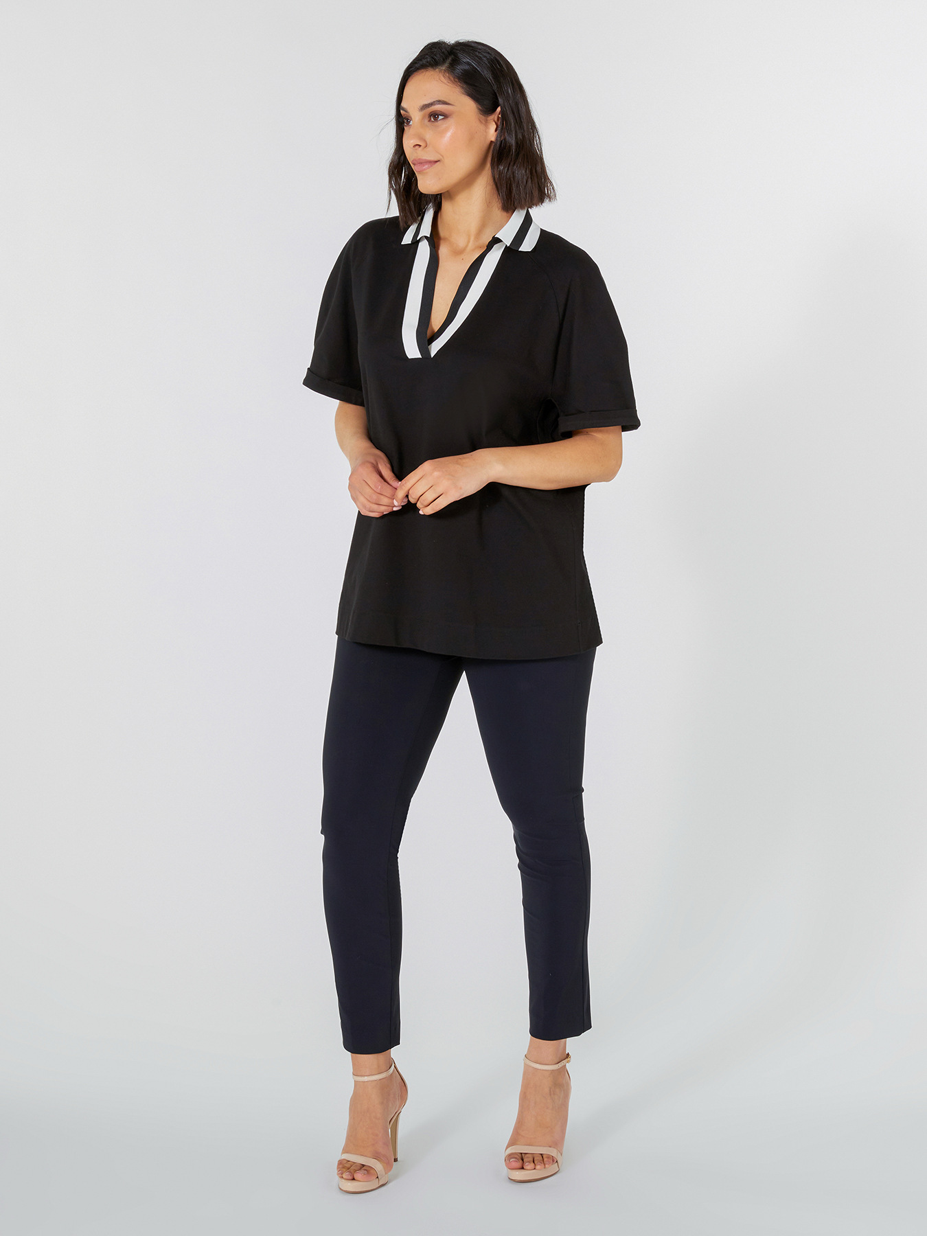 Pantalon slim en jersey image number 2