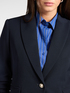 Blazer en cr&ecirc;pe avec bouton Monogram image number 3