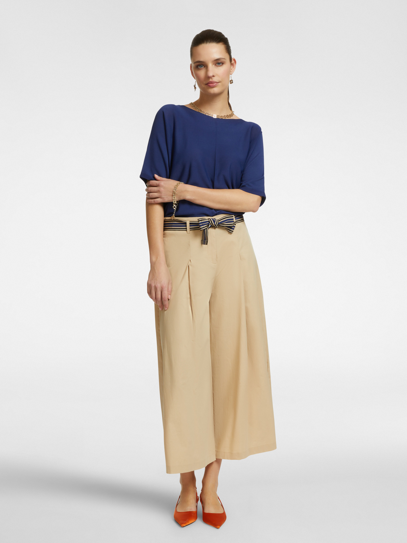 Maglia maniche corte in viscosa image number 2