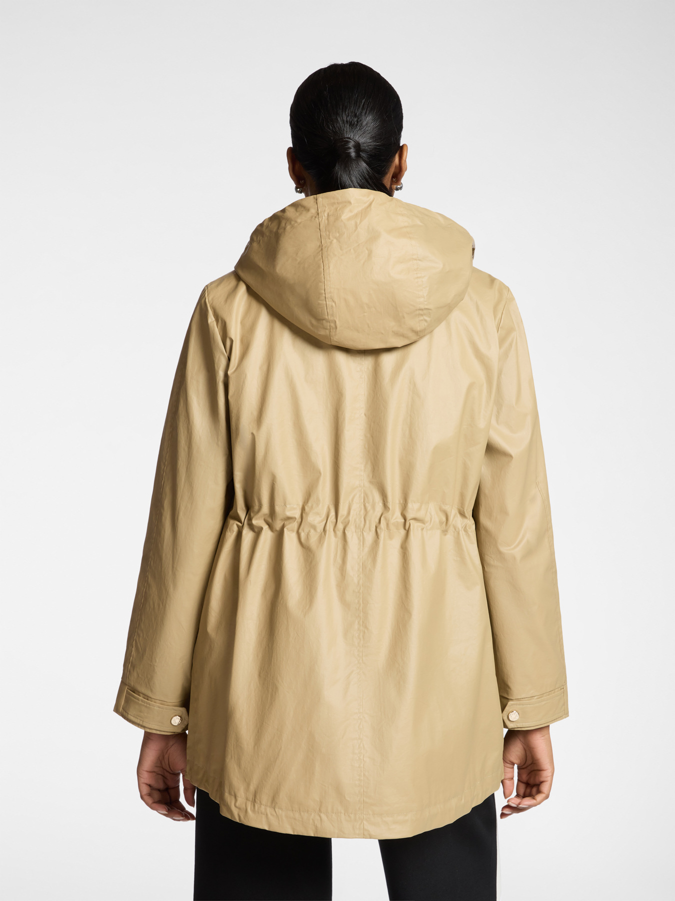 Parka layering con cappuccio image number 1