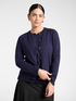 Cardigan in viscosa con tasche image number 0