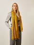 Sciarpa con nappe e inserti lurex image number 0