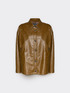 Boxy coat with craquel&eacute; effect image number 4