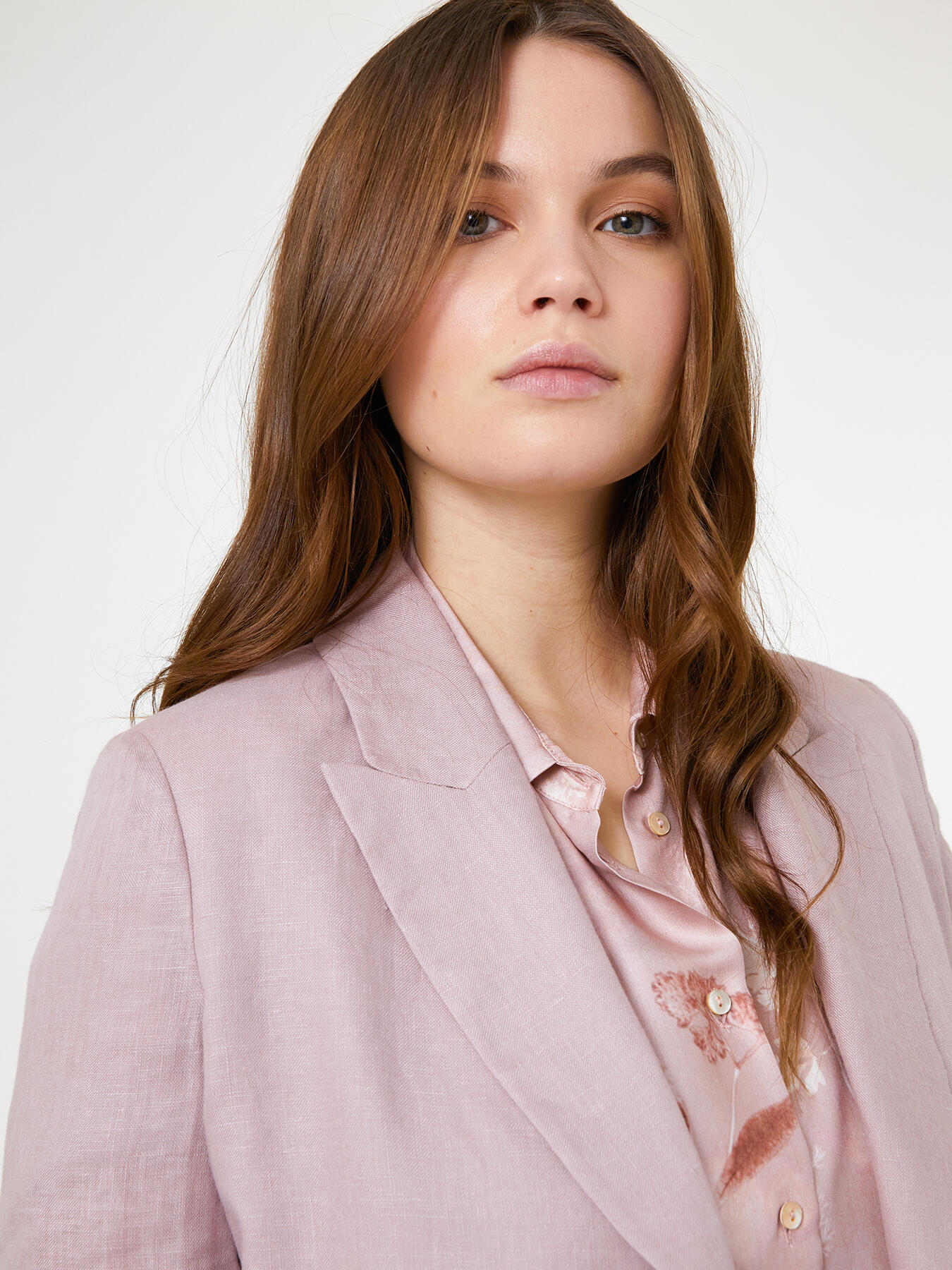 Giacca blazer in lino image number 4