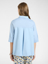 Blusa boxy con maniche a tre quarti image number 1