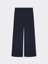 Wide-leg trousers with side zip image number 4