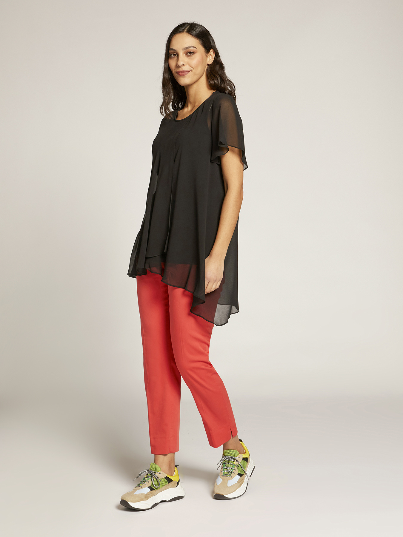 BLUSE AUS GEORGETTE image number 2