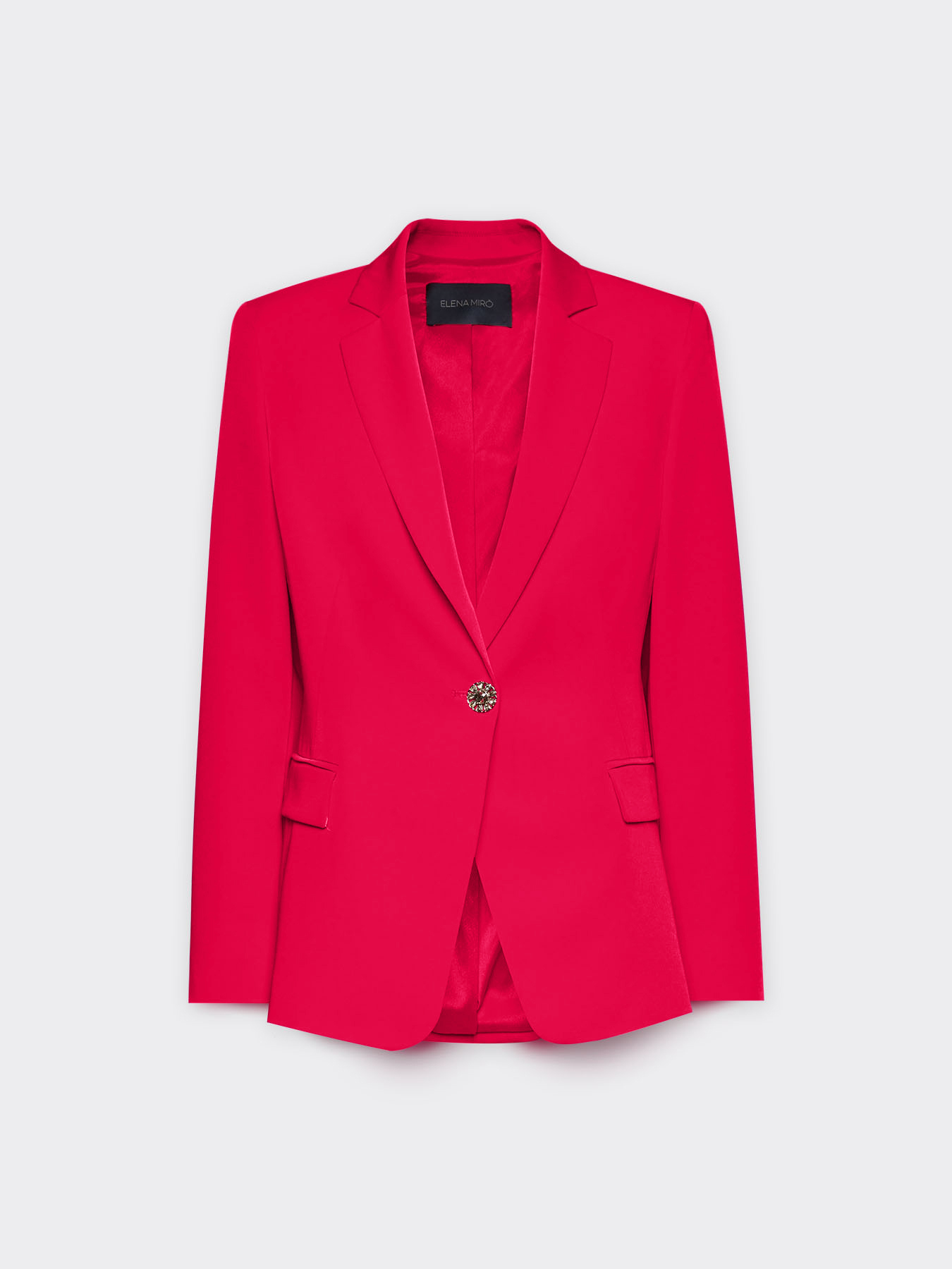Blazer aus Stretch-Cady image number 4