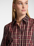 Camicia in taffetas check image number 3