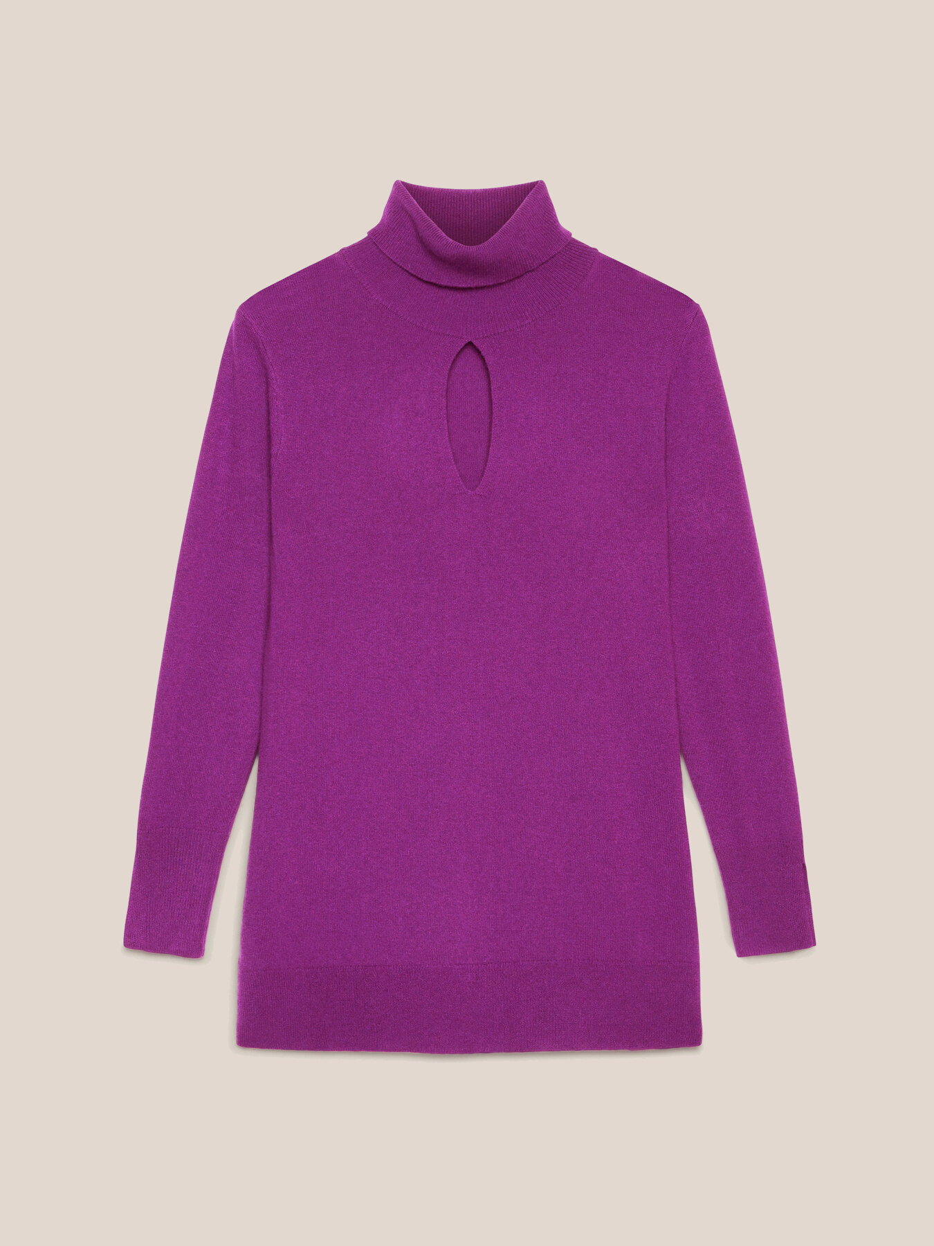 Pull &agrave; col montant en fils de qualit&eacute; image number 4