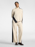 Rollkragenpullover mit asymmetrischem Saum image number 2