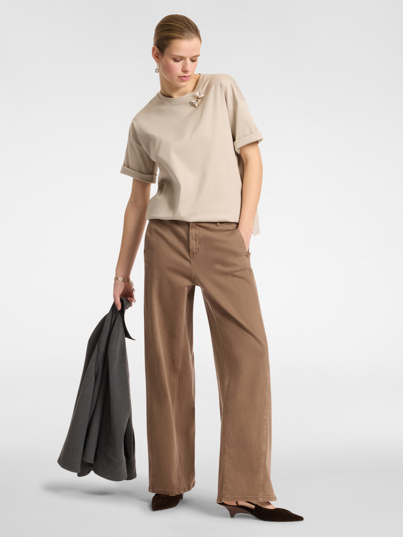 T-shirt with applications image number 2