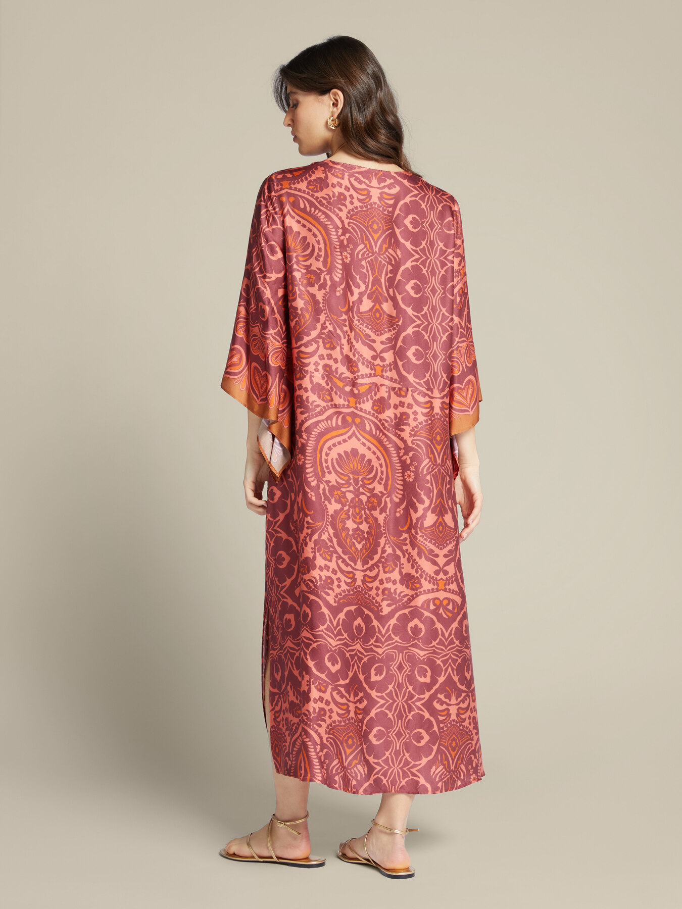 Vestido pareo estampado image number 2