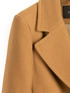 Diagonal fabric coat image number 6