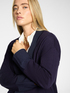 Long cardigan in pure wool image number 3