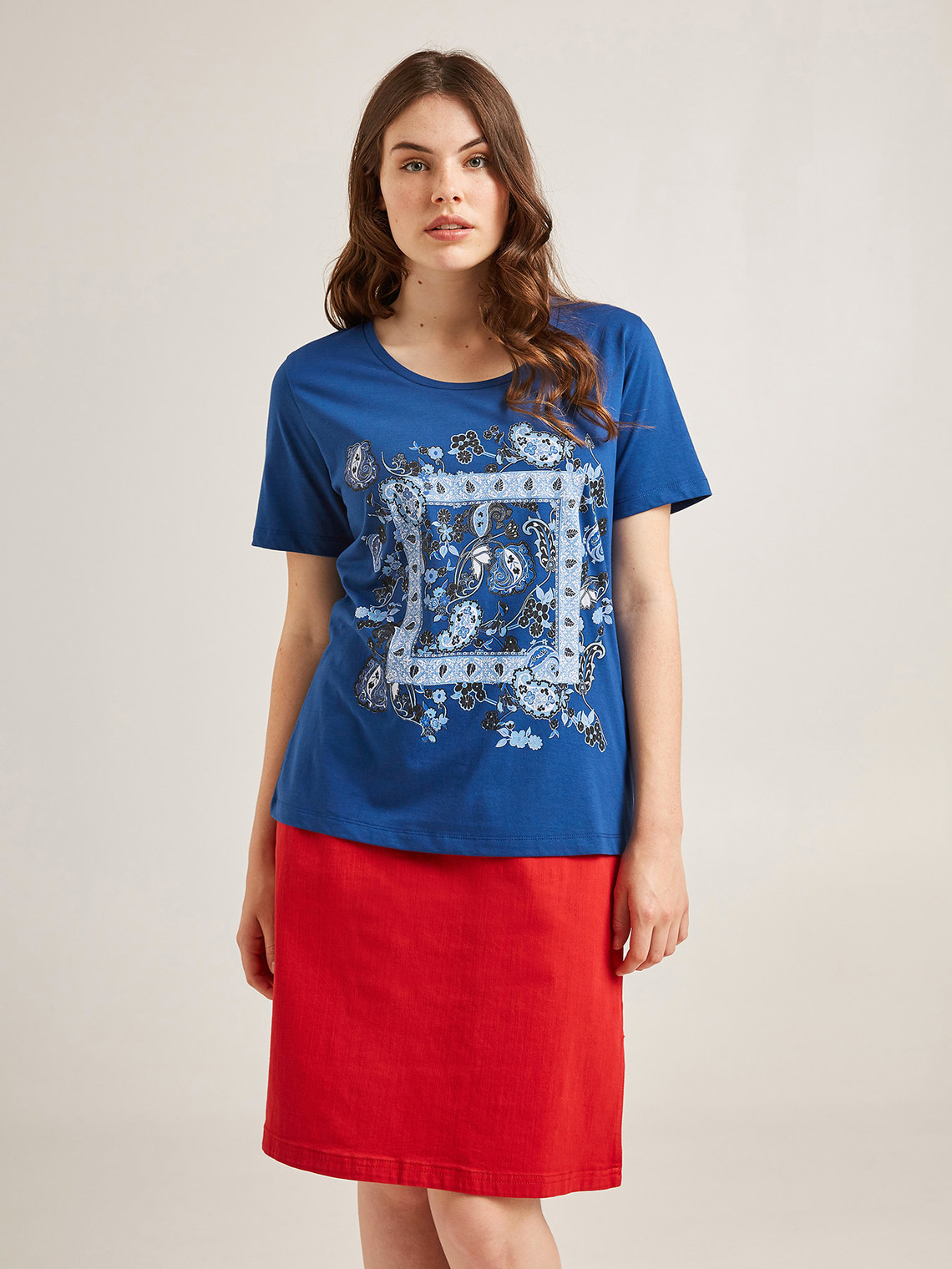 Elenamiro: T-Shirt mit Aufdruck_3