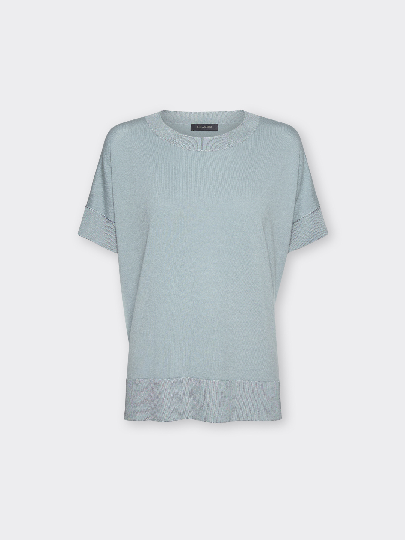 Maglia maniche corte misto viscosa image number 4