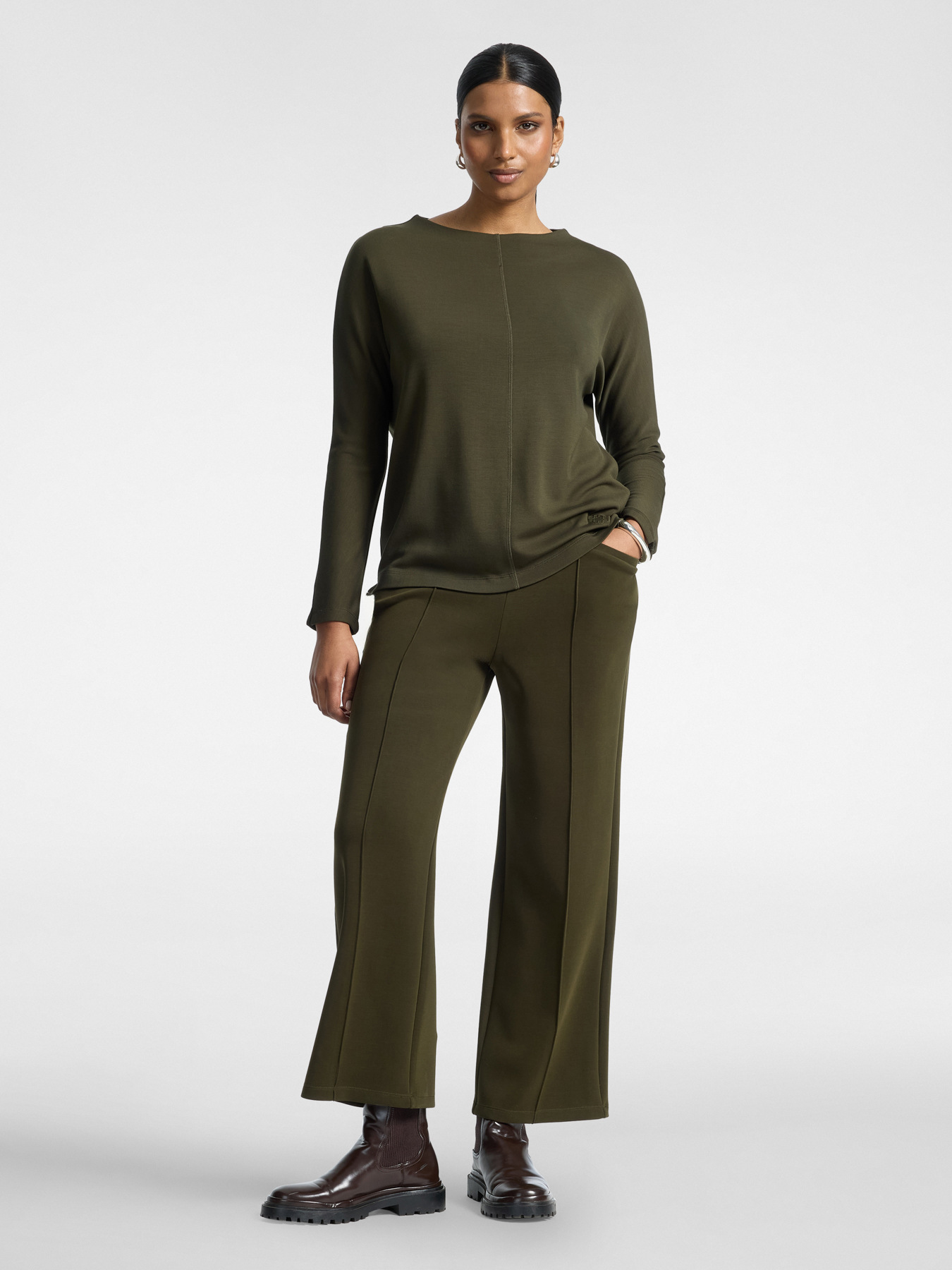 Sweatshirt aus Modal-Mix image number 2