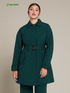 Wattierter Trenchcoat mit G&uuml;rtel image number 0