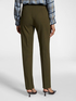 Pantalones slim de punto milano image number 1