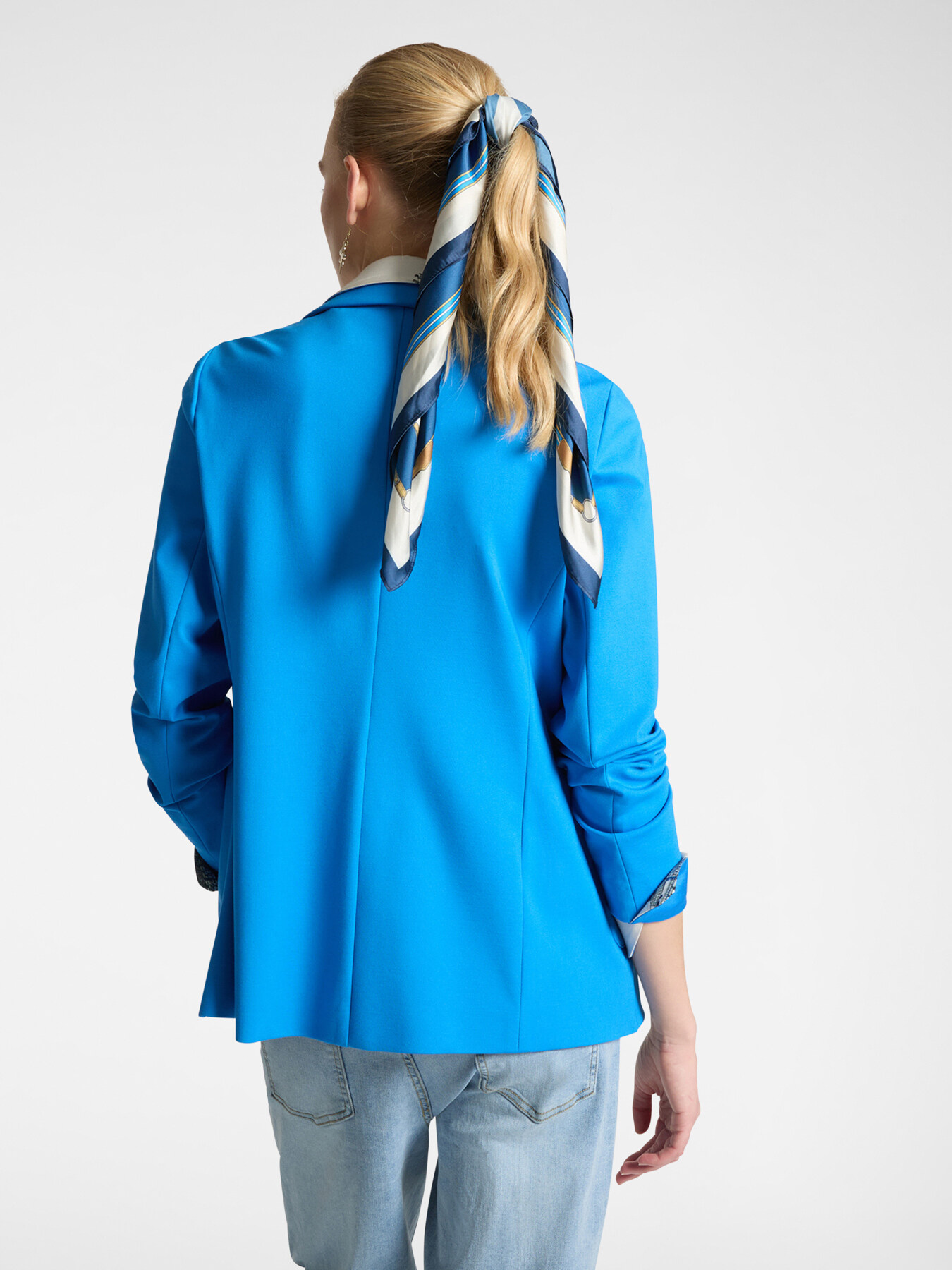 Milano knit fabric blazer image number 1