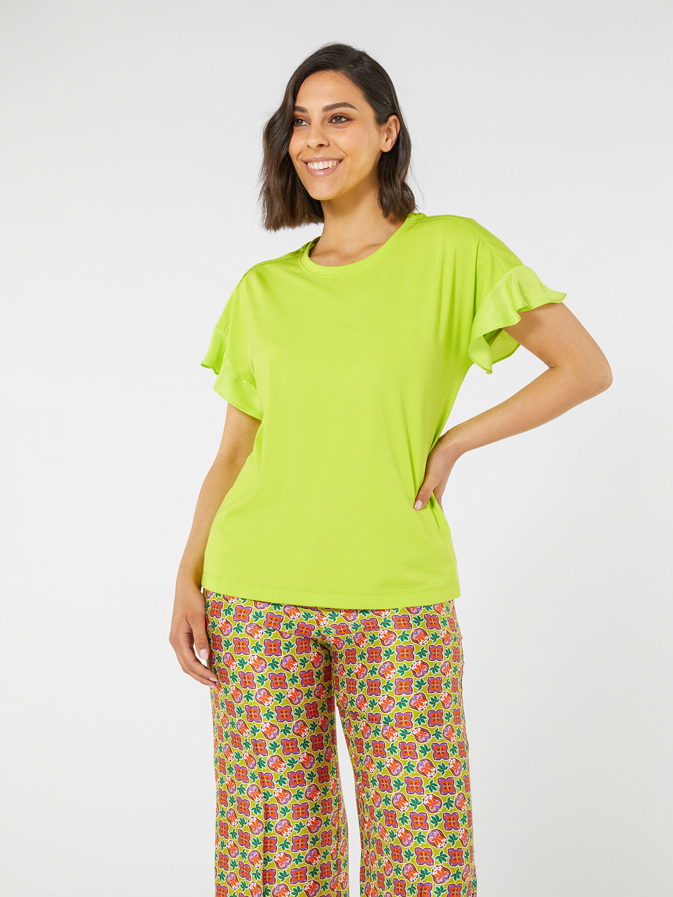 T-shirt vert image number 2