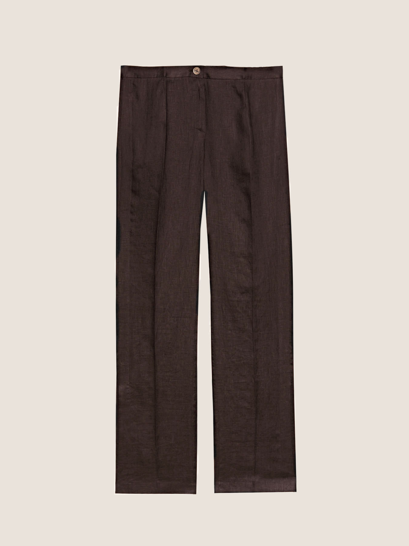 Pantal&oacute;n vaporoso de puro lino image number 2