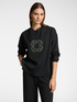 Sweatshirt with oversized Monogram embroidery image number 0
