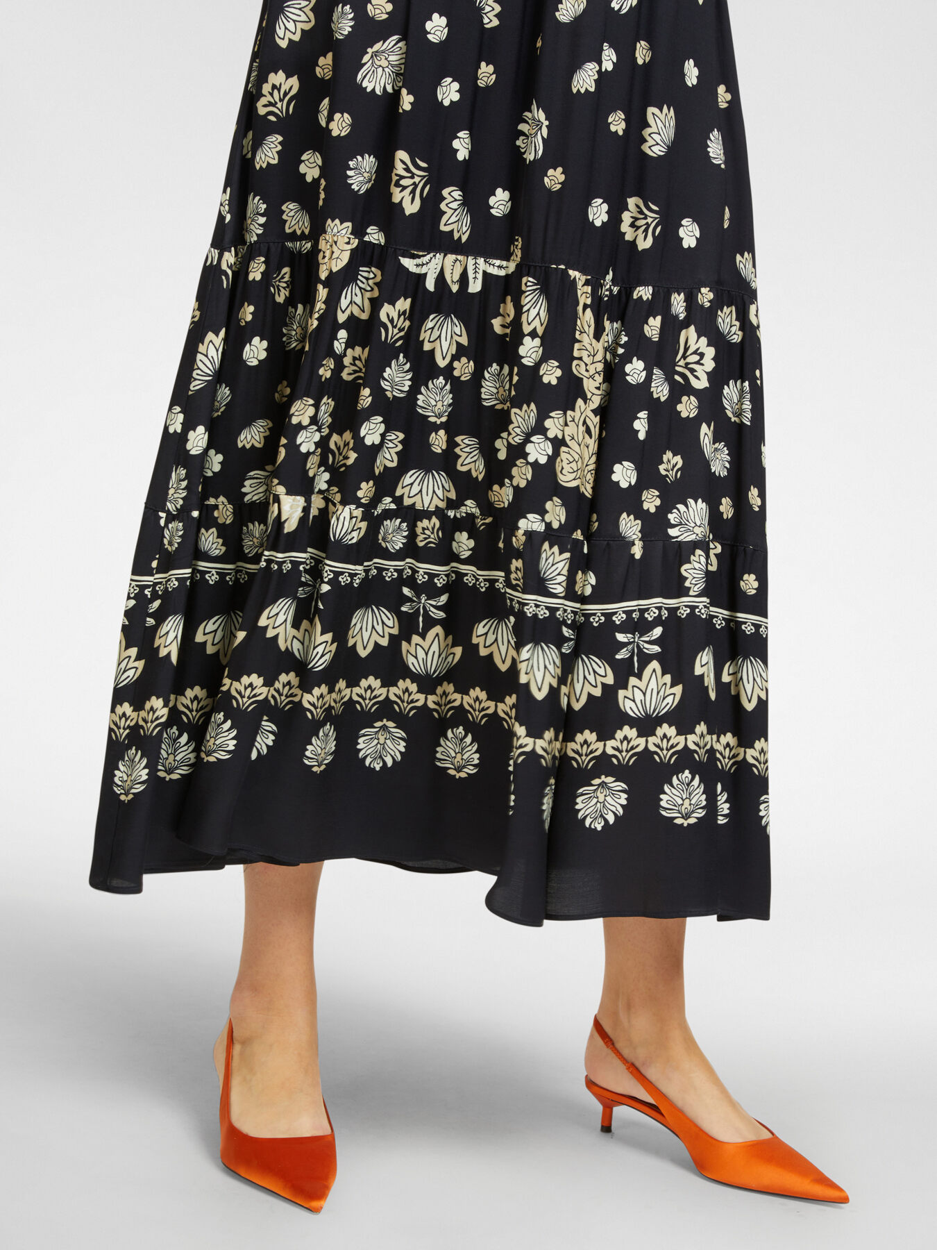 Gonna lunga stampata image number 3