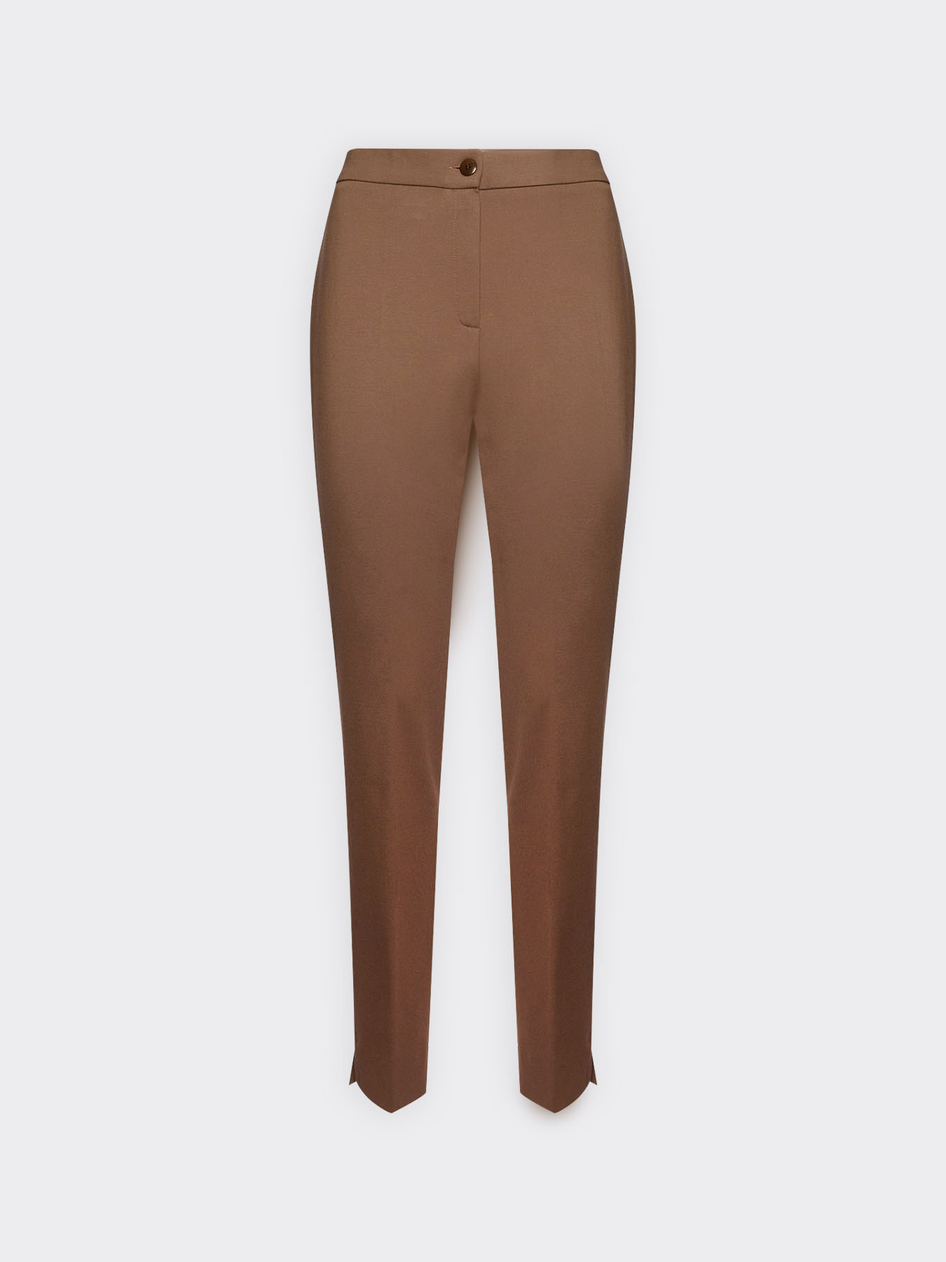 Pantalon slim en point milanais image number 4