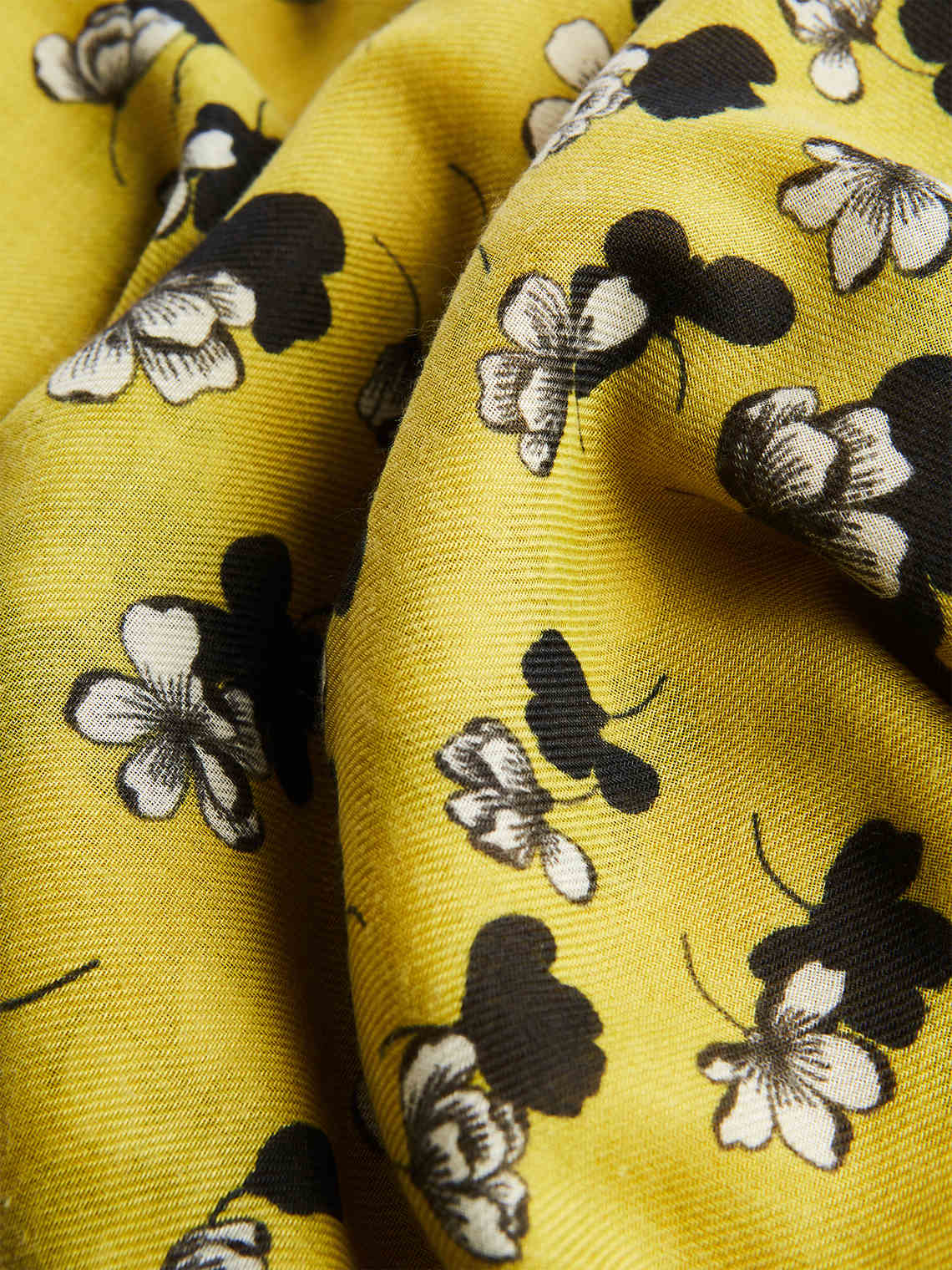 Elenamiro: Echarpe floral Verde_2