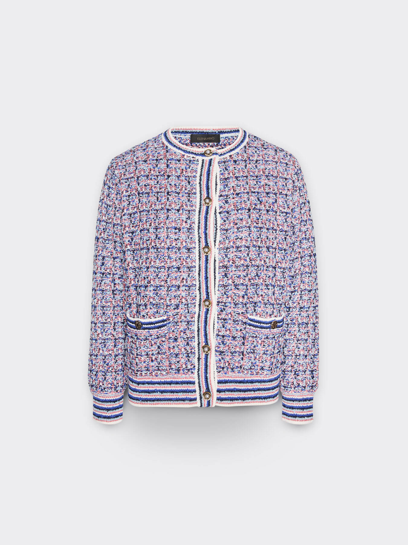 Giacca in maglia intrecciata image number 8